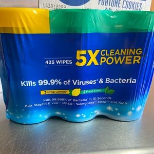 255 Clorox wipes